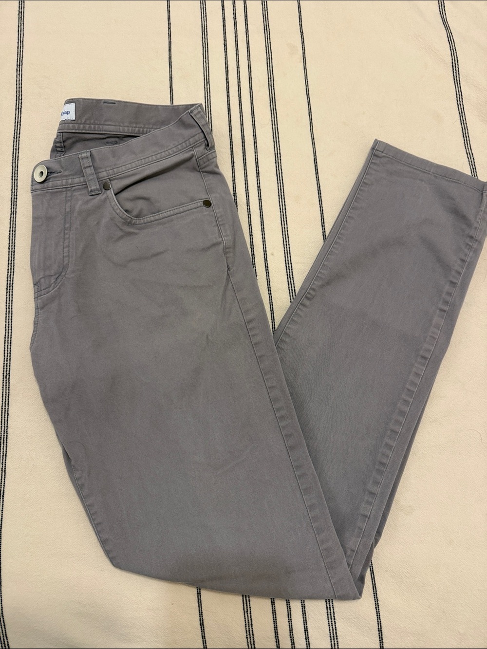 Granger Owings Men's Grey Chinos